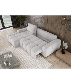 Narożnik MAILO funkcja spania DL z pojemnikiem SALVADOR 13 WERSAL