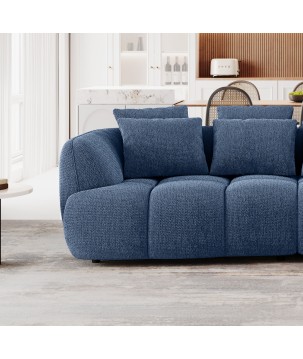 SOFA Kanapa BESSO wolnostojąca w tkaninie ARTICO 11