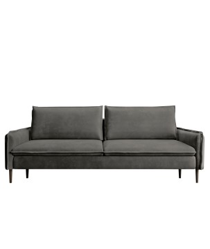 SOFA GLOSSY z funkcją spania i pojemnikiem,wolnostojąca w tkaninie APHRODITE 22 WERSAL