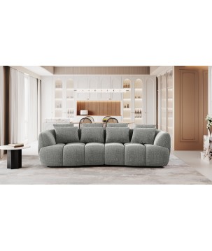 SOFA Kanapa BESSO wolnostojąca w tkaninie ARTICO 05