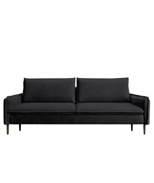 SOFA GLOSSY z funkcją spania i pojemnikiem,wolnostojąca w tkaninie APHRODITE 23 WERSAL