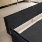 SOFA GLOSSY z funkcją spania i pojemnikiem,wolnostojąca w tkaninie APHRODITE 23 WERSAL