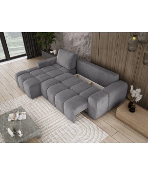 Narożnik MAILO funkcja spania DL z pojemnikiem SALVADOR 15 WERSAL