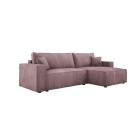 Narożnik POSO XL Prawostronny zestaw z poduszkami wolnostojący tkanina POSO 27 WERSAL