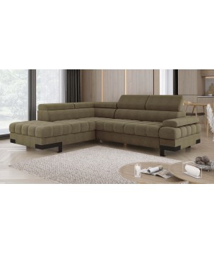 Narożnik SELVA L z funkcją spania i pojemnikiem AUSTIN 12 WERSAL