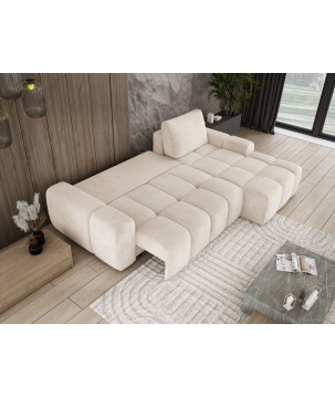 Narożnik MAILO funkcja spania DL z pojemnikiem SALVADOR 01 WERSAL