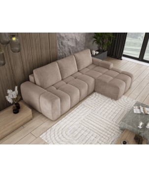 Narożnik MAILO funkcja spania DL z pojemnikiem SALVADOR 03 WERSAL