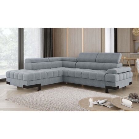 Narożnik SELVA L z funkcją spania i pojemnikiem AUSTIN 18 WERSAL