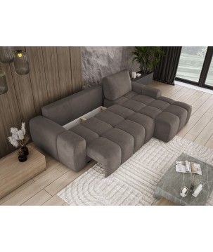 Narożnik MAILO funkcja spania DL z pojemnikiem SALVADOR 04 WERSAL