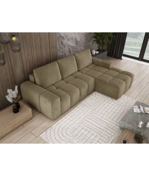 Narożnik MAILO funkcja spania DL z pojemnikiem SALVADOR 10 WERSAL