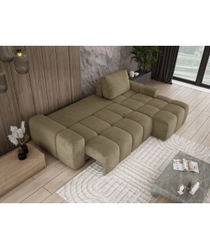 Narożnik MAILO funkcja spania DL z pojemnikiem SALVADOR 10 WERSAL