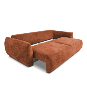 Sofa Kanapa SAPHIRE 3 osobowa wolnostojąca w tkaninie FLOW 09