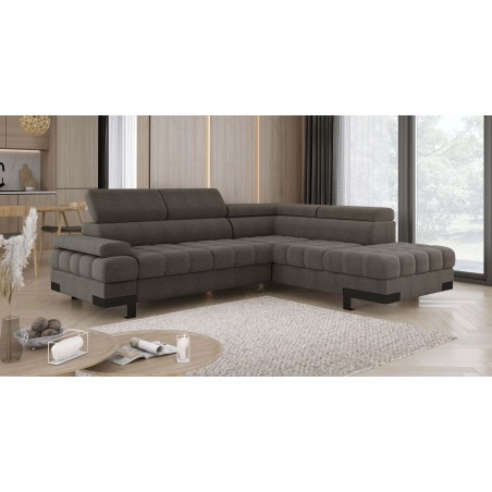 Narożnik SELVA L z funkcją spania i pojemnikiem AUSTIN 05 WERSAL