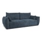Sofa Kanapa SAPHIRE 3 osobowa wolnostojąca w tkaninie FLOW 22