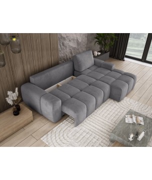 Narożnik MAILO funkcja spania DL z pojemnikiem SALVADOR 15 WERSAL