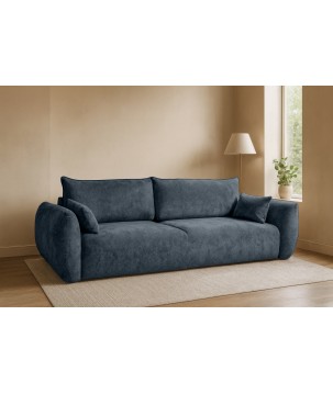 Sofa Kanapa SAPHIRE 3 osobowa wolnostojąca w tkaninie FLOW 22