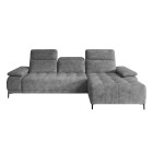 Narożnik FOCUS S z elektryczną regulacją siedziska w tkaninie Promocyjnej SALVADOR 14 WERSAL