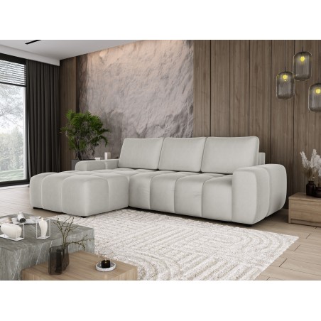 Narożnik MAILO funkcja spania DL z pojemnikiem SOLAR 03 WERSAL