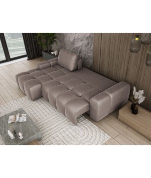 Narożnik MAILO funkcja spania DL z pojemnikiem SOLAR 16 WERSAL