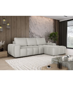 Narożnik MAILO funkcja spania DL z pojemnikiem SOLAR 03 WERSAL