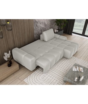 Narożnik MAILO funkcja spania DL z pojemnikiem SOLAR 03 WERSAL