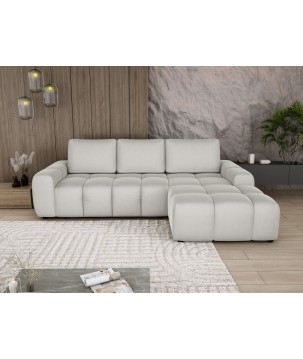 Narożnik MAILO funkcja spania DL z pojemnikiem SOLAR 03 WERSAL