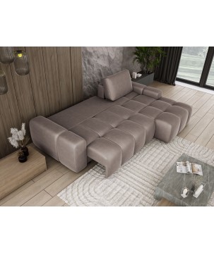 Narożnik MAILO funkcja spania DL z pojemnikiem SOLAR 16 WERSAL