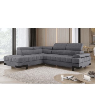 Narożnik SELVA L z funkcją spania i pojemnikiem SALVADOR 15 WERSAL