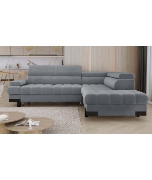 Narożnik SELVA L z funkcją spania i pojemnikiem SALVADOR 14 WERSAL