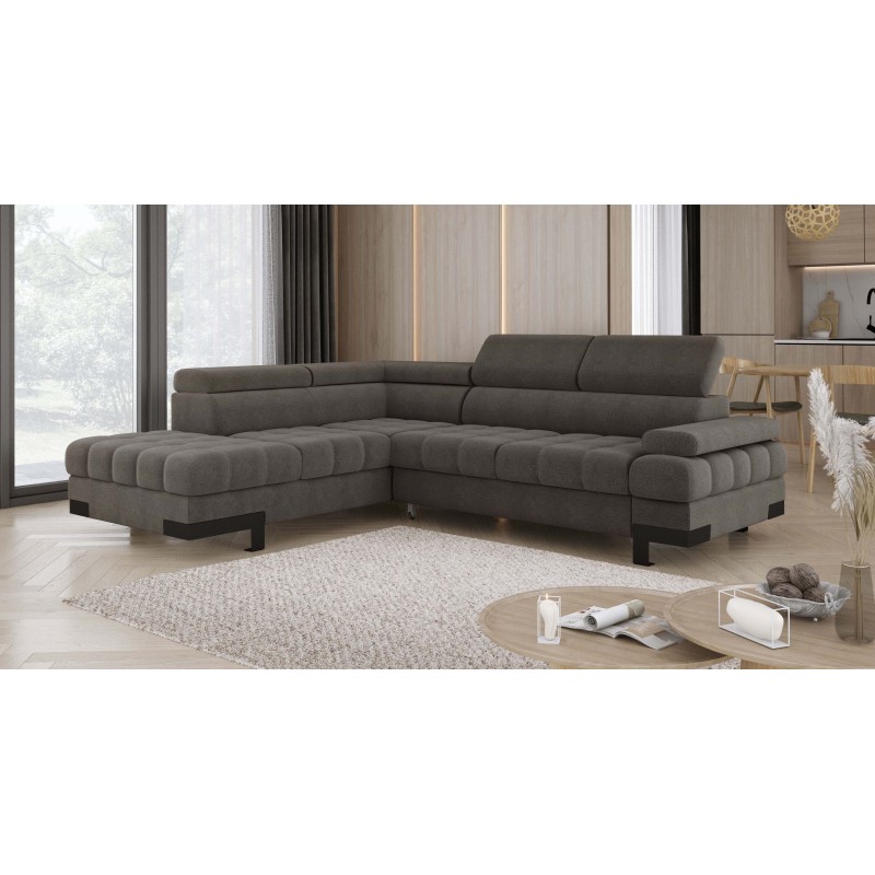 Narożnik SELVA L z funkcją spania i pojemnikiem AUSTIN 05 WERSAL