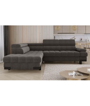 Narożnik SELVA L z funkcją spania i pojemnikiem AUSTIN 05 WERSAL