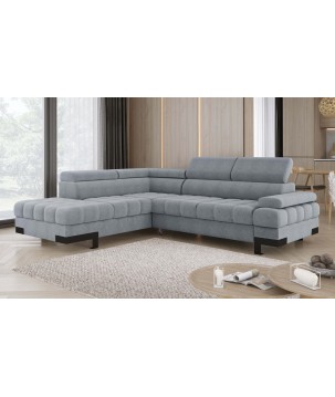 Narożnik SELVA L z funkcją spania i pojemnikiem AUSTIN 18 WERSAL