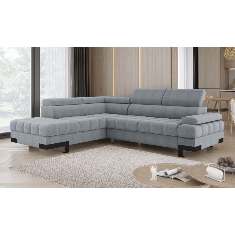 Narożnik SELVA L z funkcją spania i pojemnikiem AUSTIN 18 WERSAL