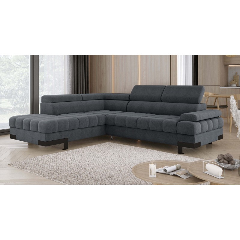 Narożnik SELVA L z funkcją spania i pojemnikiem AUSTIN 19 WERSAL