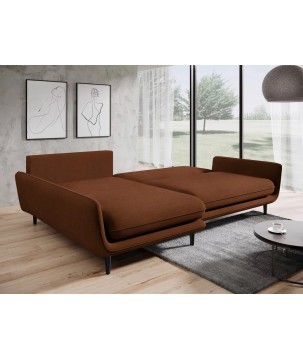 Narożnik SOLANO funkcja spania pojemnik poduszki Element 07 WERSAL