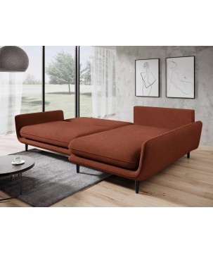 Narożnik SOLANO funkcja spania pojemnik poduszki Element 09 WERSAL