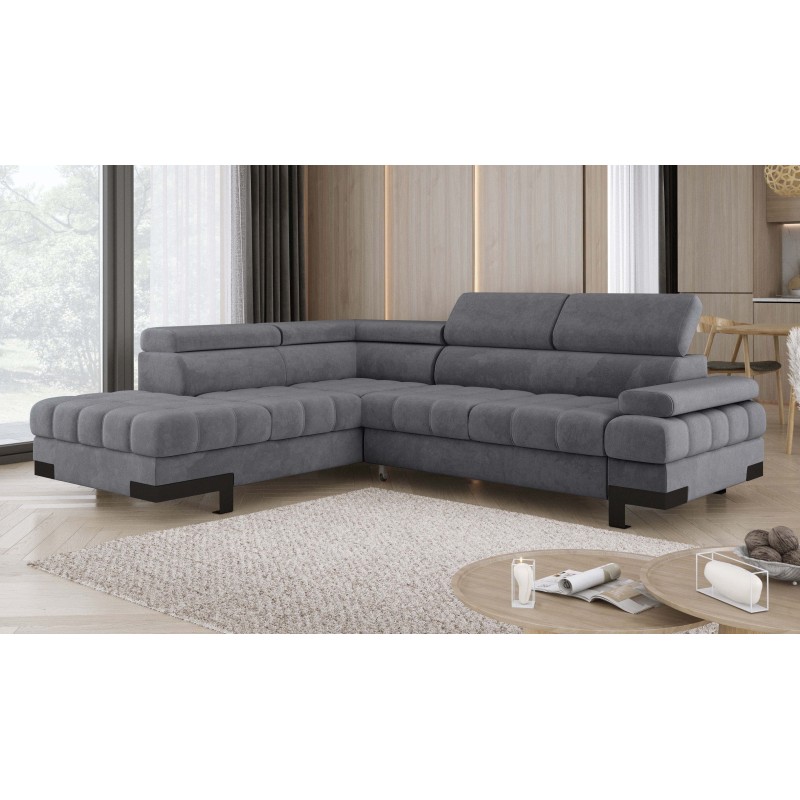 Narożnik SELVA L z funkcją spania i pojemnikiem SALVADOR 15 WERSAL