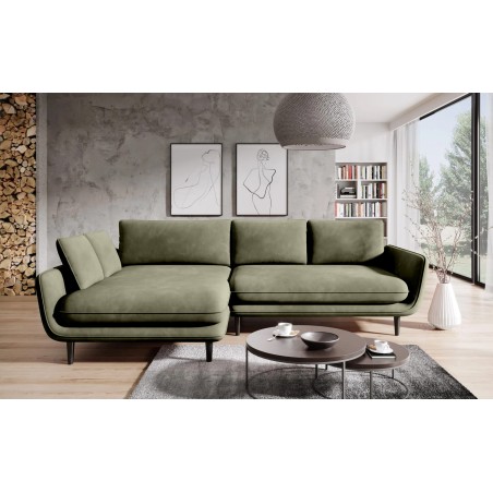 Narożnik SOLANO funkcja spania pojemnik poduszki Element 11 WERSAL