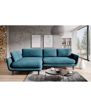 Narożnik SOLANO funkcja spania pojemnik poduszki Element 14 WERSAL