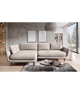 Narożnik SOLANO funkcja spania pojemnik poduszki Element 17 WERSAL