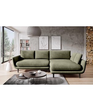 Narożnik SOLANO funkcja spania pojemnik poduszki Element 11 WERSAL