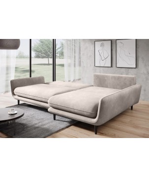 Narożnik SOLANO funkcja spania pojemnik poduszki Element 17 WERSAL