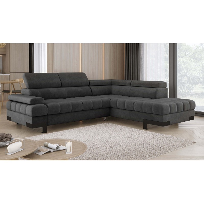 Narożnik SELVA L z funkcją spania i pojemnikiem SALVADOR 16 WERSAL