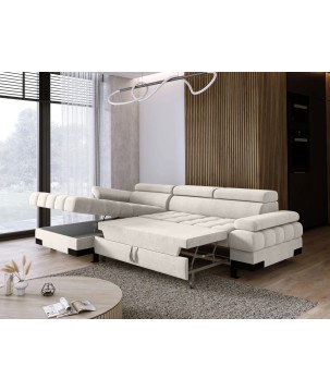 Narożnik SELVA S z funkcją spania i pojemnikiem AUSTIN 01 WERSAL