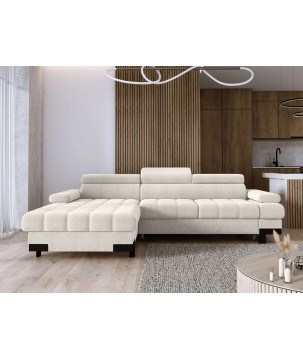 Narożnik SELVA S z funkcją spania i pojemnikiem AUSTIN 01 WERSAL