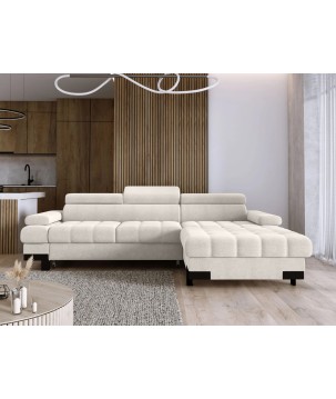 Narożnik SELVA S z funkcją spania i pojemnikiem AUSTIN 01 WERSAL