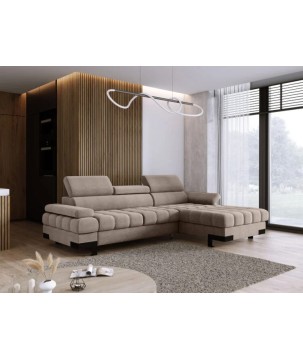 Narożnik SELVA S z funkcją spania i pojemnikiem AUSTIN 04 WERSAL