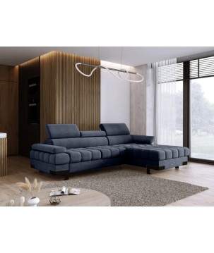 Narożnik SELVA S z funkcją spania i pojemnikiem AUSTIN 15 WERSAL