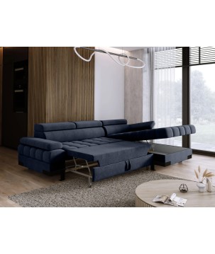 Narożnik SELVA S z funkcją spania i pojemnikiem AUSTIN 15 WERSAL