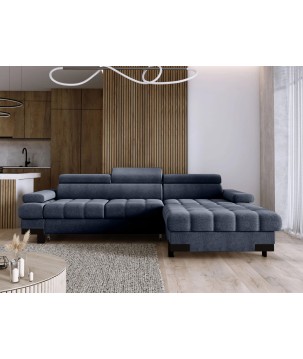 Narożnik SELVA S z funkcją spania i pojemnikiem AUSTIN 15 WERSAL